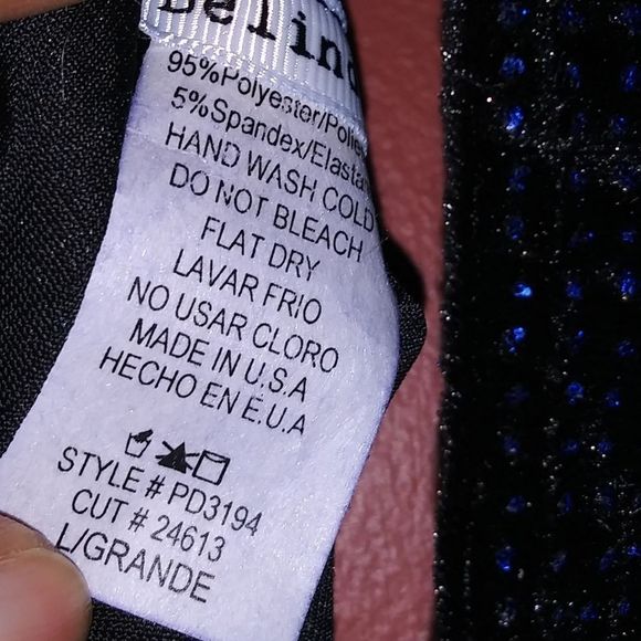 Sparkle Blue Dress - Picture 6 of 7